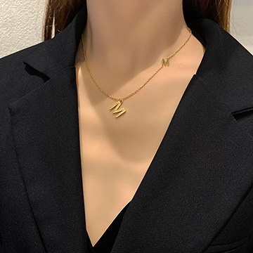 Dây Chuyền Thép Titan Thiết Kế Đơn Giản Phong Cách Âu Mỹ Mới