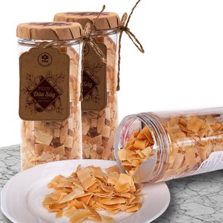 [HÀNG XUẤT KHẨU] Mứt dừa sấy giòn xuất khẩu 150g (Dried coconut 150g) Tâm Hữu Dũng