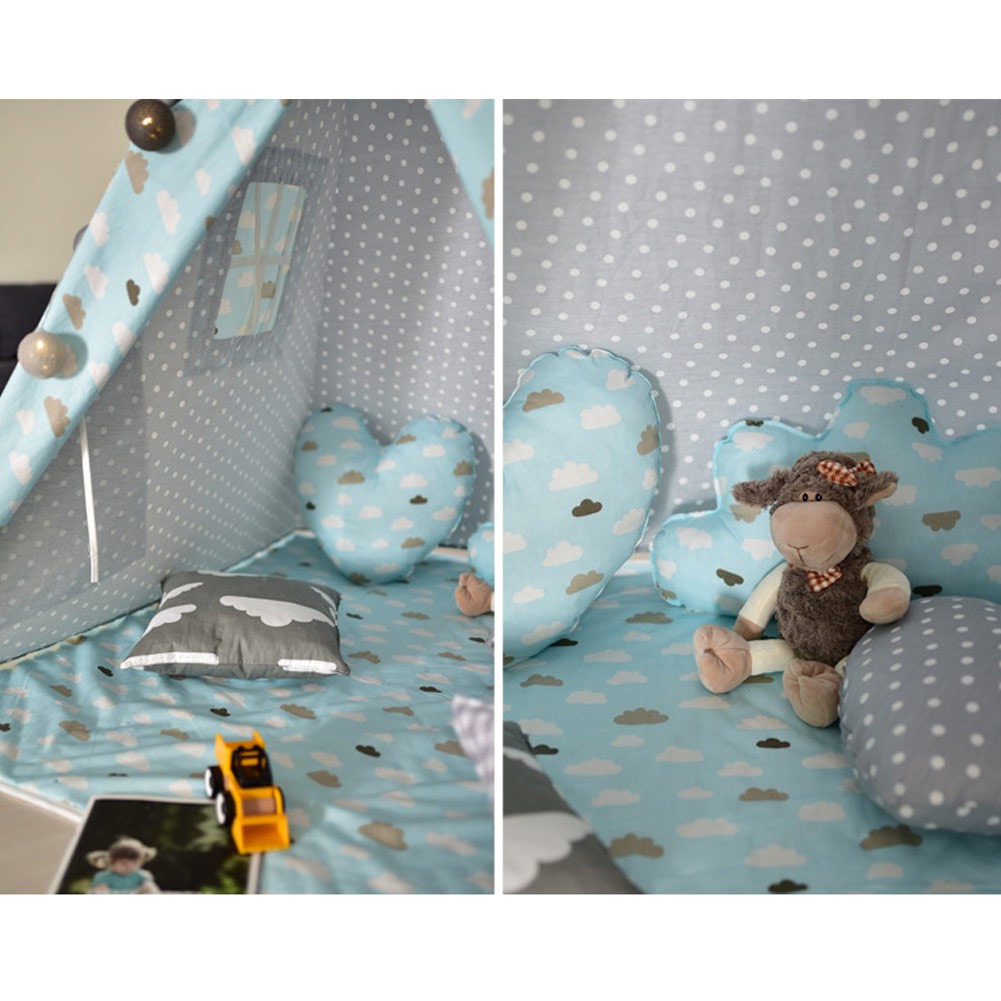 Lều Chơi Trong Nhà Cho Bé Kích Thước 45 * 22 * 13Cm