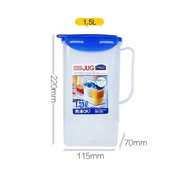 [ LOCK&amp;LOCK ] Bình đựng nước Lock&amp;Lock Jug 1.5L HPL733