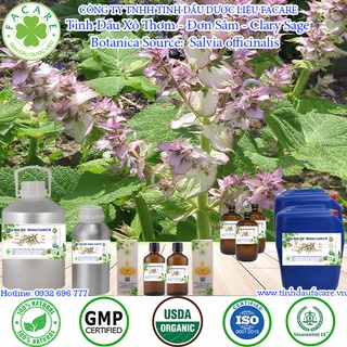Tinh dầu Đơn Sâm (Xô thơm) Clary Sage essential oil - 10ml