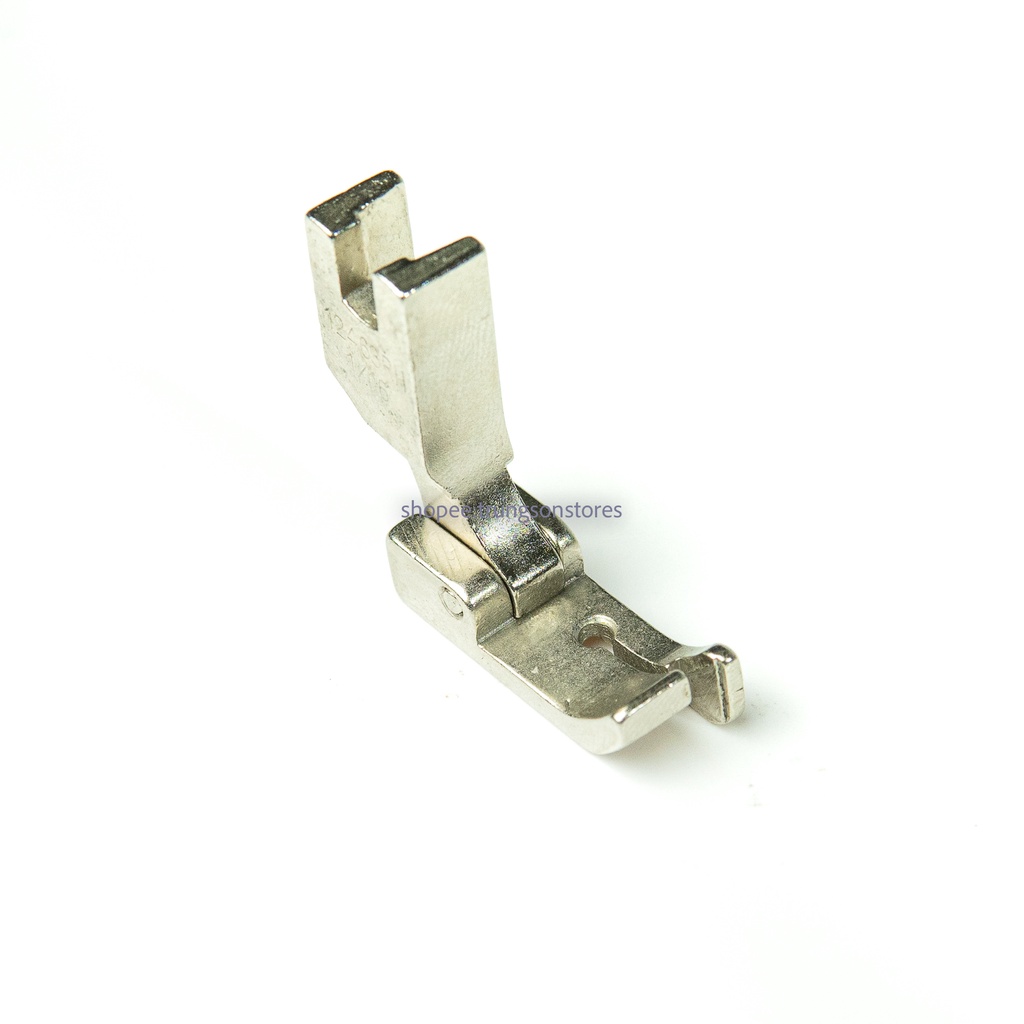 chân vịt diễu lá chắn cố định 1,6mm chạy vải cứng  máy may 1 kim công nghiệp jack, siruba, juki,...