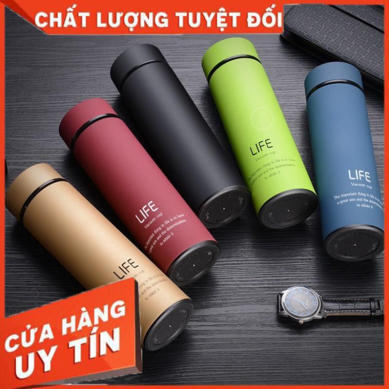 [HÀNG CAO CẤP] BÌNH GIỮ NHIỆT LIFE 500ml INOX 304