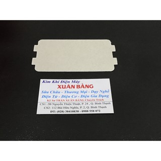 Tấm chắn lò vi sóng zin  11.6 x 6.4cm
