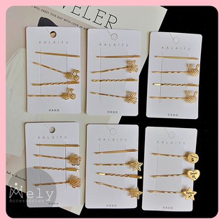 SET 4 KEP TĂM VÀNG ĐỒNG