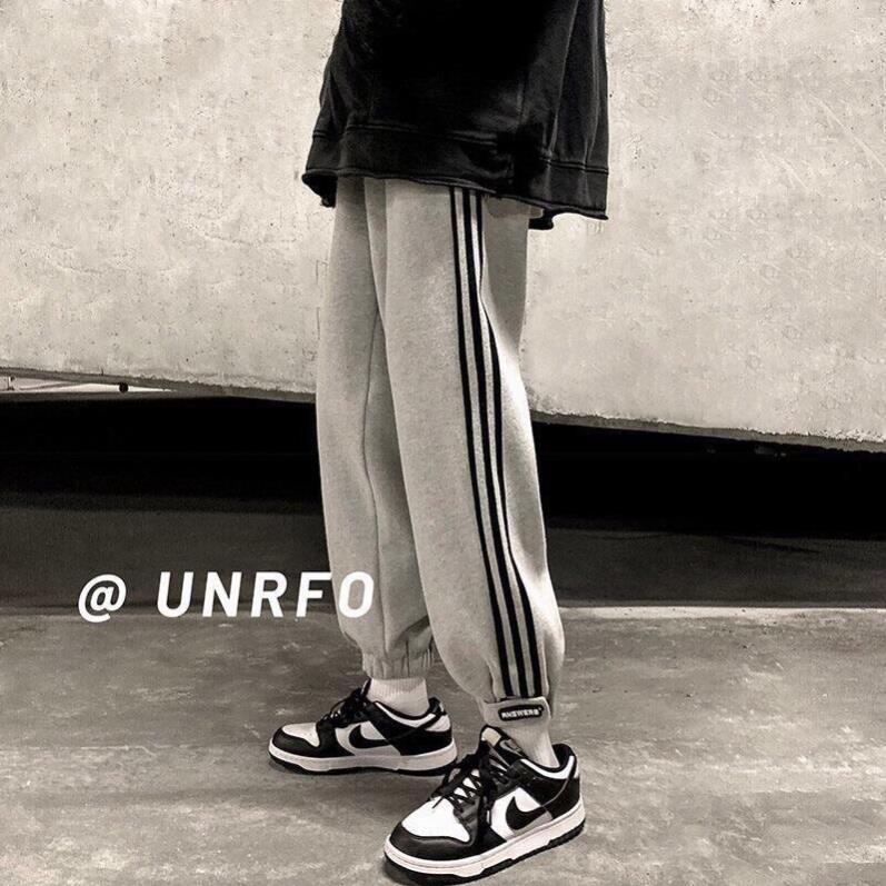 [Xả kho] Quần Jogger 3 Sọc Phong Cách Hip Hop Thời Trang(Hàng Sẵn)