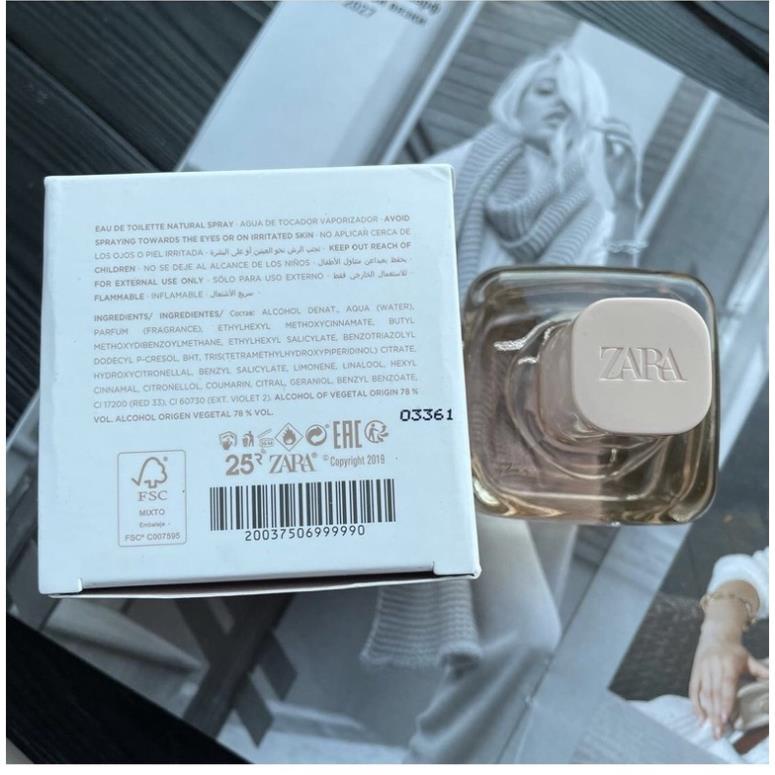 NƯỚC HOA NỮ ZARA TUBEROSE SUMMER EDT 100 ML