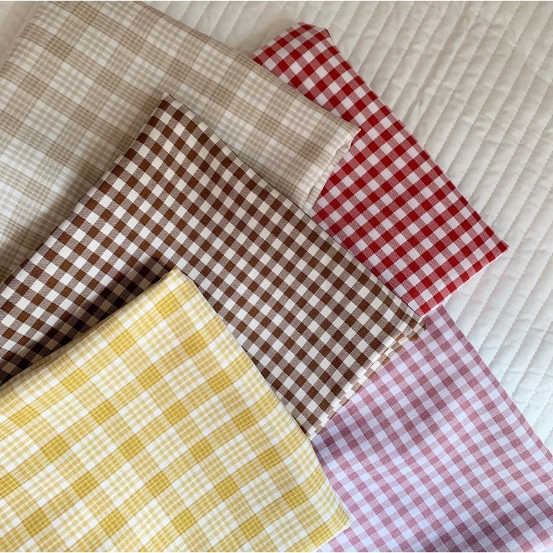 Vỏ gối: caro chất liệu Cotton (MẪU MỚI ĐÃ CẬP NHẬT) | BigBuy360 - bigbuy360.vn