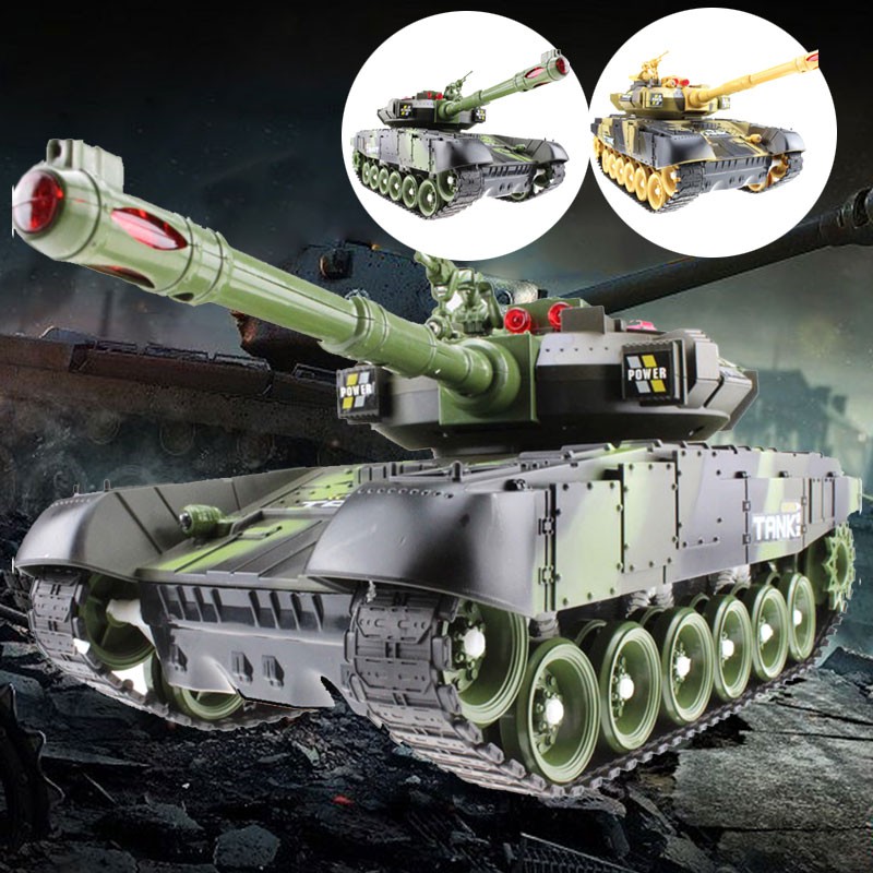 RC Fighting Battle Tank Remote Control Military Tactical Vehicle Lighting Off-road Tracked Tanks Chassis World of Tanks Toys For Boys