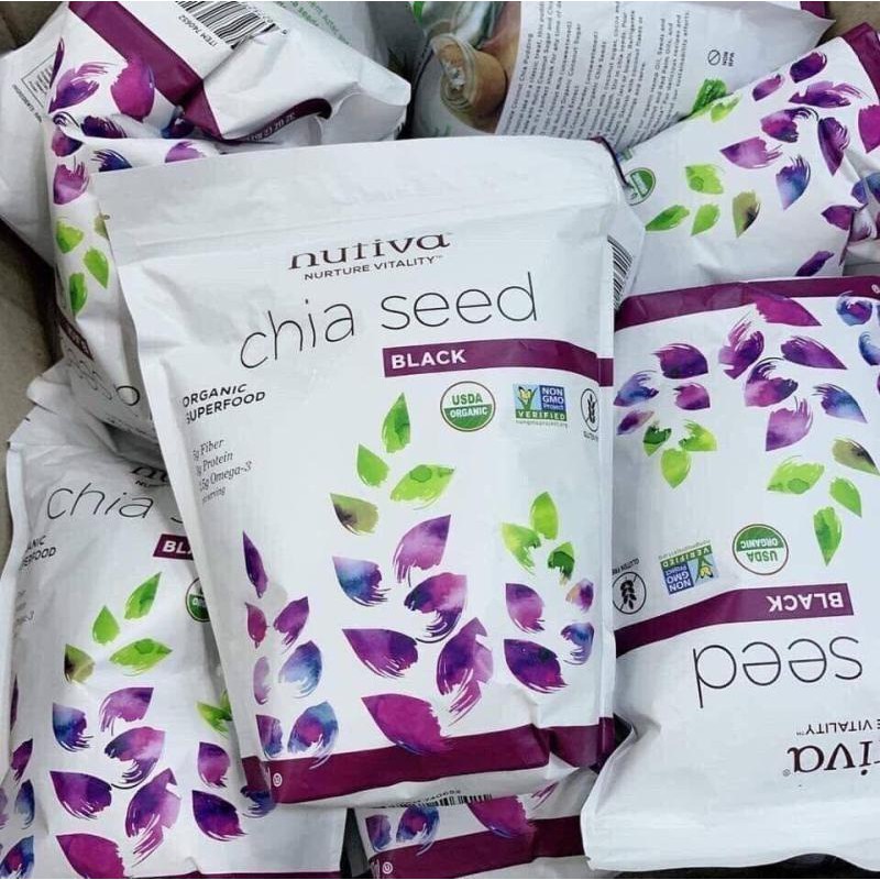 Hạt Chia Nutiva Chia Seed Cao Cấp Từ Mỹ (907gr) - YB20233