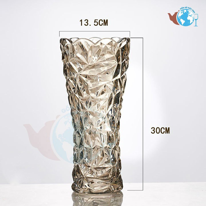 Lọ hoa ánh vàng loe 25cm/ 30cm