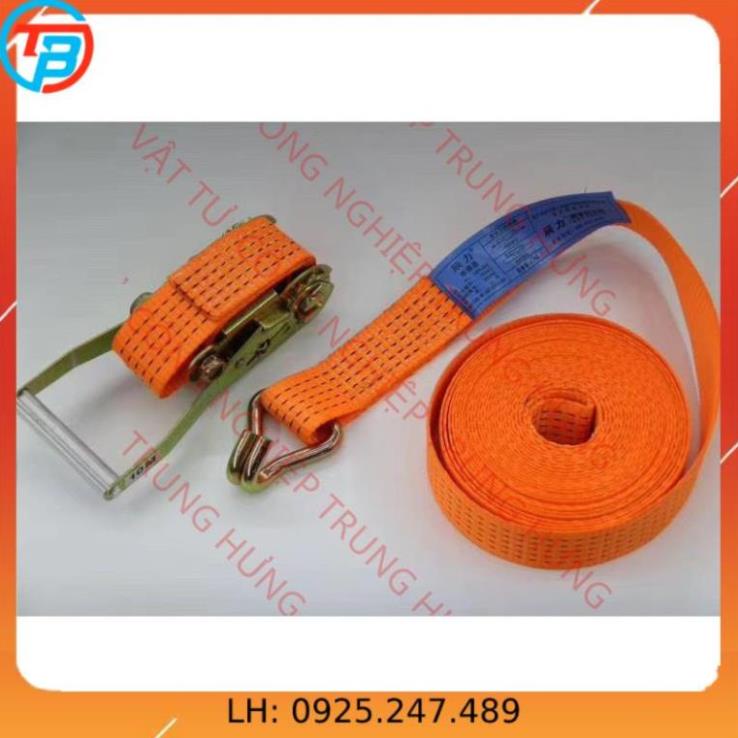 Dây cảo chằng hàng tăng đơ bản 25mm, dài 5m, tải trọng 1 tấn,  thương hiệu TBVINA