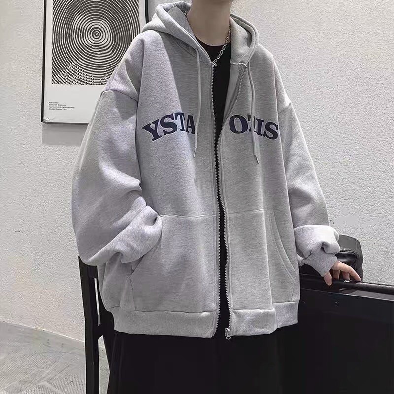 Áo KHOÁC Hoodie nam nữ full zip YSTAOZYS Ulzzang Unisex Form Rộng fammilyshop