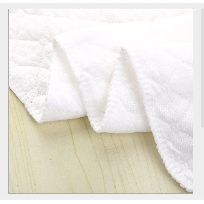 Tã 3 lớp sử dụng nhiều lần bằng vải cotton kích thước 45*16cm cho bé sơ sinh