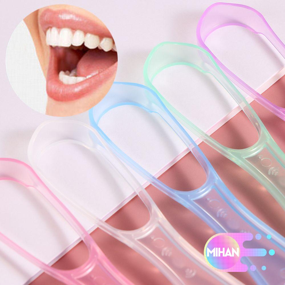 [Hàng mới về] Bàn chải silicon hai mặt vệ sinh lưỡi tiện lợi