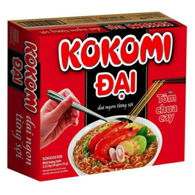 Thùng mì kokomi đại 24 gói
