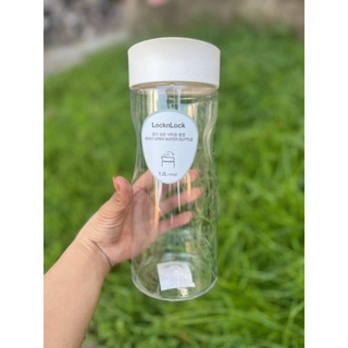 Bình lock & lock 1.2l easy open water bottle nắp bật
