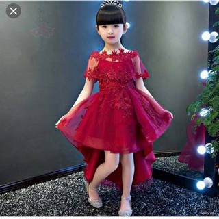 [SIZE NHÍ] ĐẦM REN BÉ GÁI PHỐI VOAN