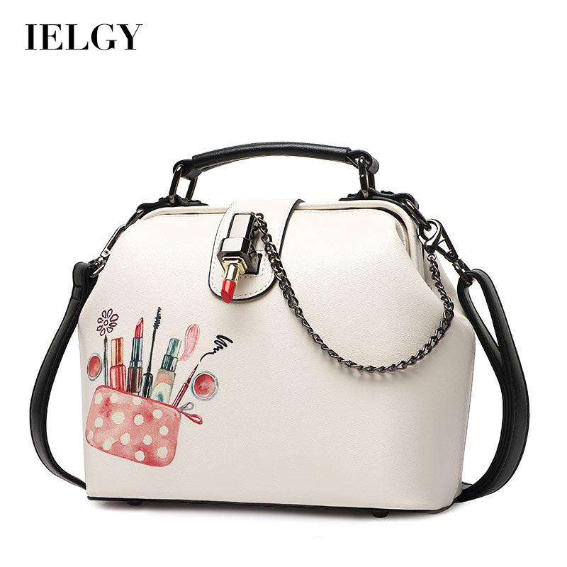 Túi Đeo Vai / Xách Tay Đa Năng In Họa Tiết Phong Cách Phương Tây Cho Nữ