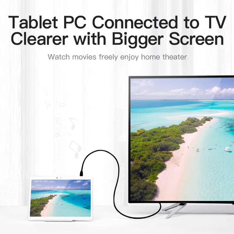 Dây mini hdmi sang hdmi Vention VAAD02, mini hdmi to hdmi