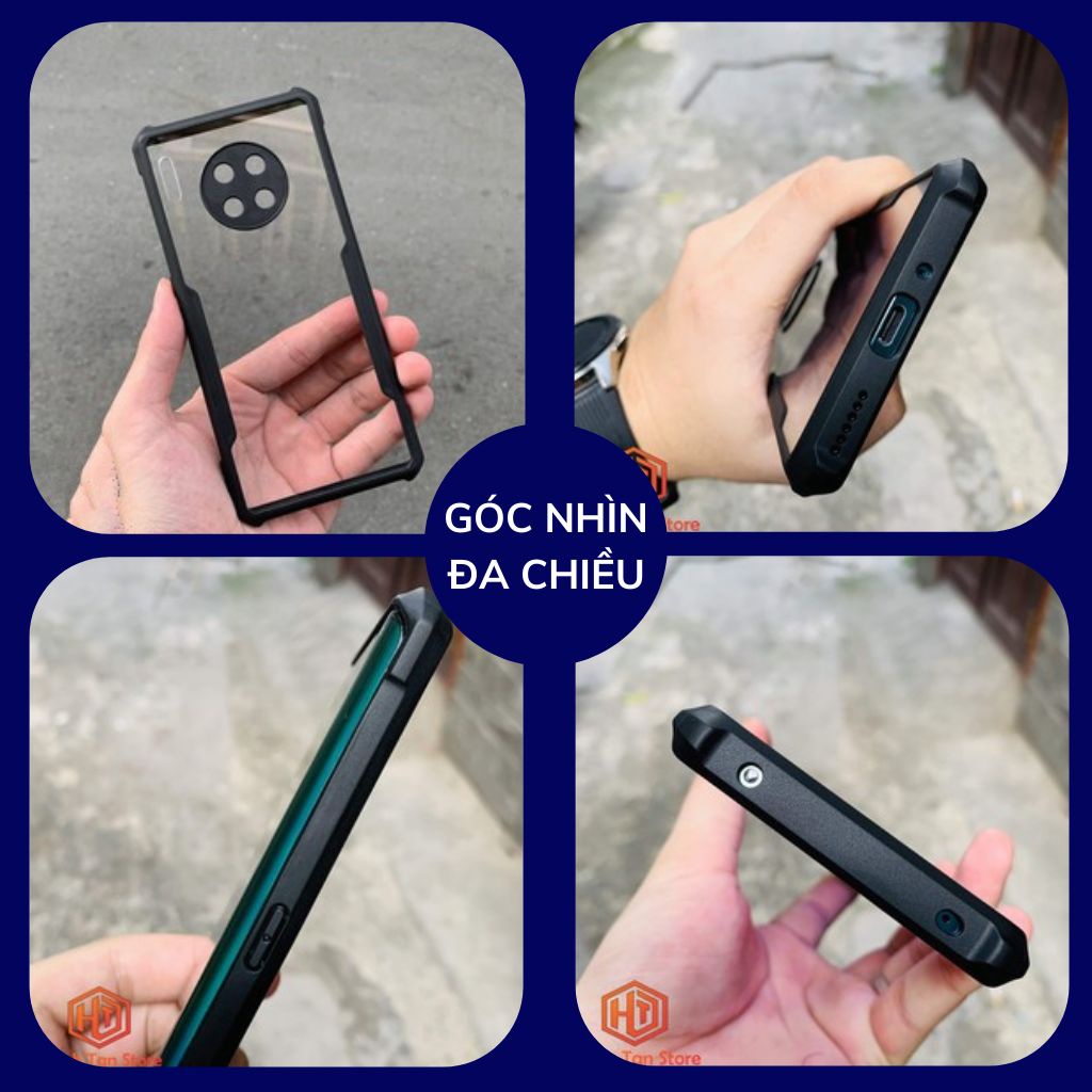 Ốp lưng Huawei Mate 30 Pro chống sốc cao su chính hãng XUNDD