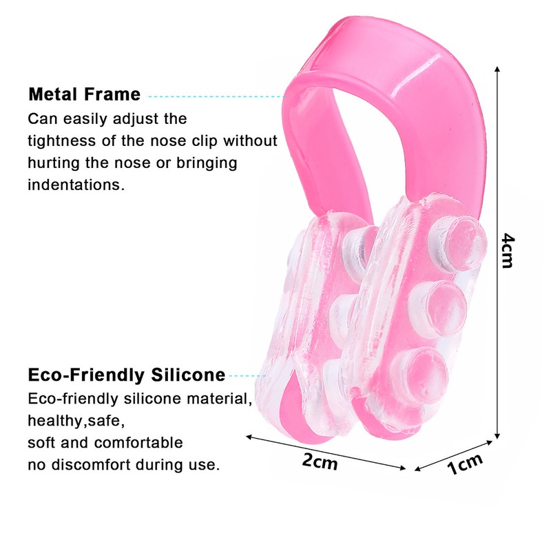 1 Dụng Cụ Kẹp Nâng Mũi Bằng Silicon Mềm Tiện Dụng