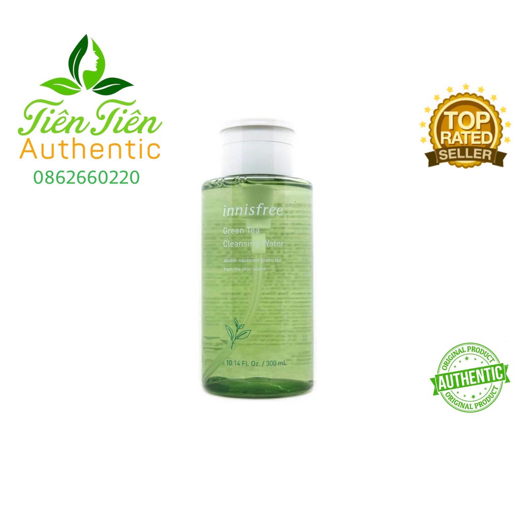 Nước tẩy trang Trà Xanh Innisfree Green Tea Cleansing Water 300ml