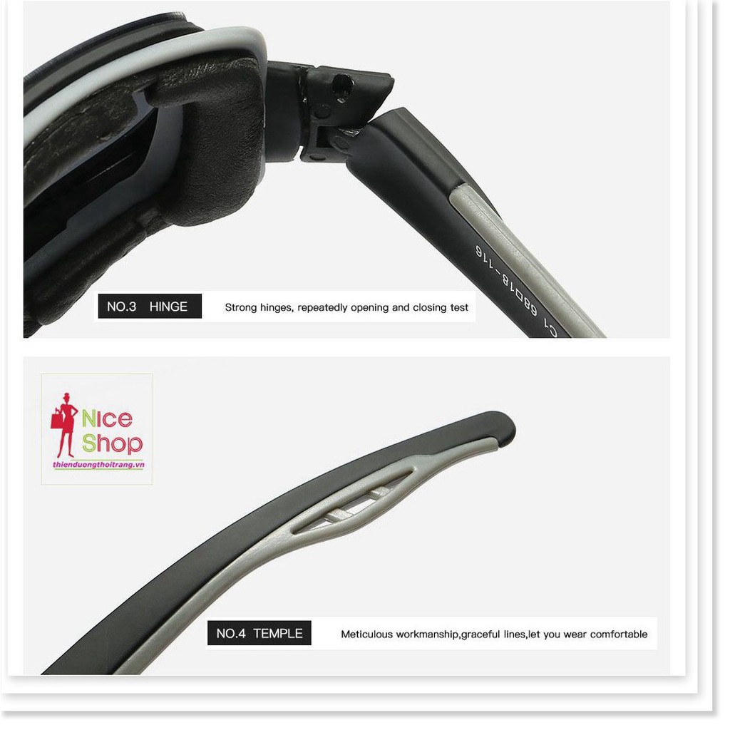 Xả Kho - Kính mát phân cực chống chói chống trầy kiểu dáng thể thao | BigBuy360 - bigbuy360.vn