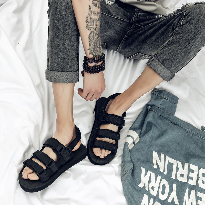 Giày Sandal Đế Cao Su Dày Chống Trượt Thời Trang Đi Biển Mùa Hè Cho Nam Và Nữ TTG149