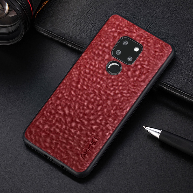 Ốp Điện Thoại TPU Silicone Họa Tiết Đan Chéo Cho Huawei Mate 20 20X 5G Pro Huawei Nova 5i 5Z Pro Mate 30 Lite