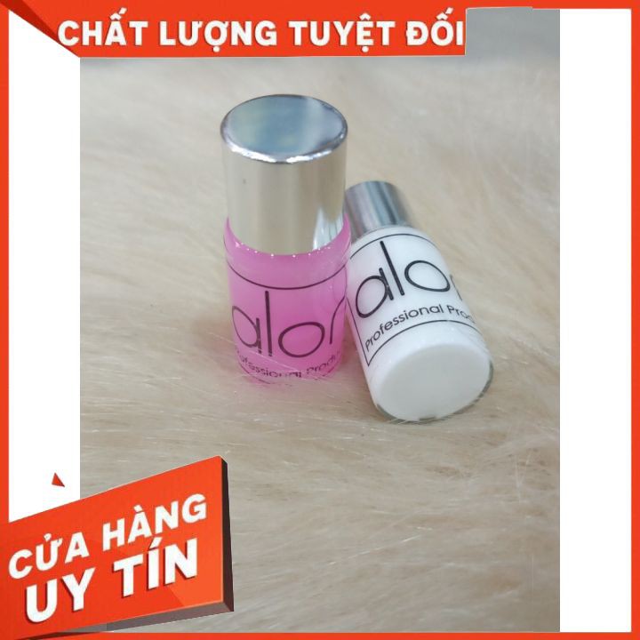 Thuốc uốn mi ALORI cặp chai trắng hồng  chính hãng  chất lượng tốt cao cấp mau xoăn giữ lâu mau khô dễ làm cho salon..