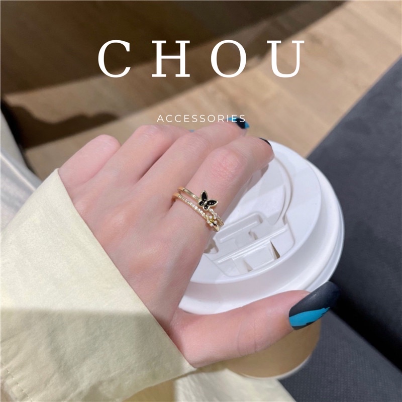 Nhẫn Hoa Bướm | CHOU ACCESSORIES |