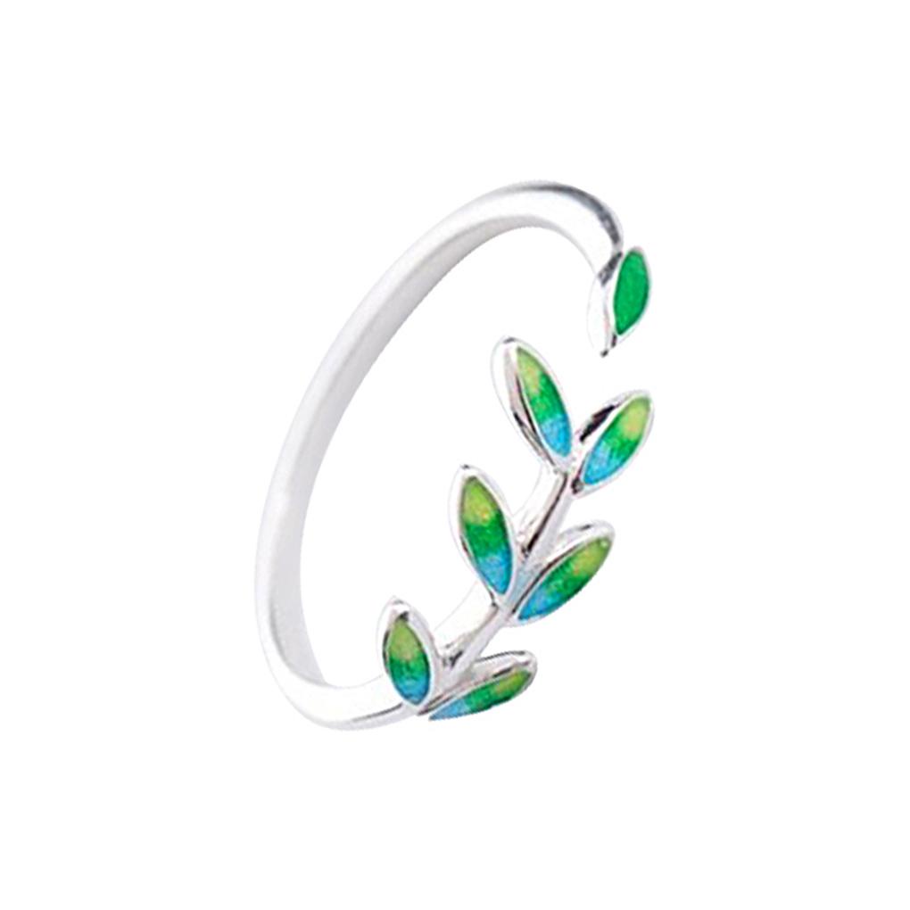 Nhẫn Hở Mạ Bạc 925 Thiết Kế Đơn Giản Thời Trang Cho Nữ