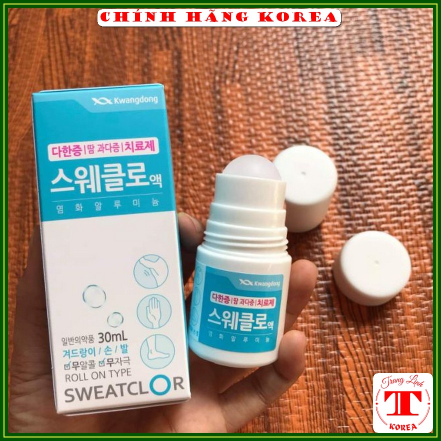 Lăn khử mùi, Lăn nách Kwangdong hàn quốc chai 30ml, tranglinh