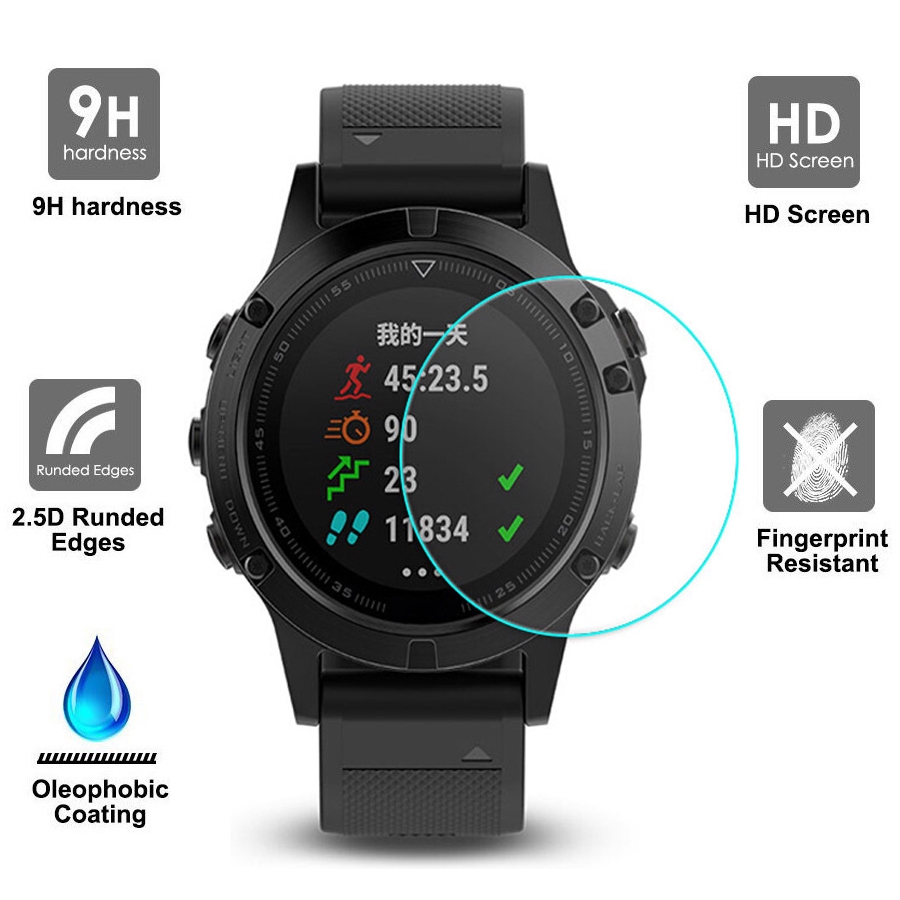 Kính cường lực cho đồng hồ Garmin Vivoactive 3