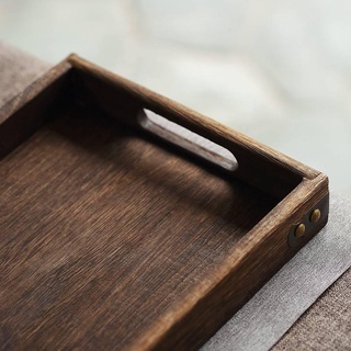Khay gỗ Khay trà lưu trữ bộ trà