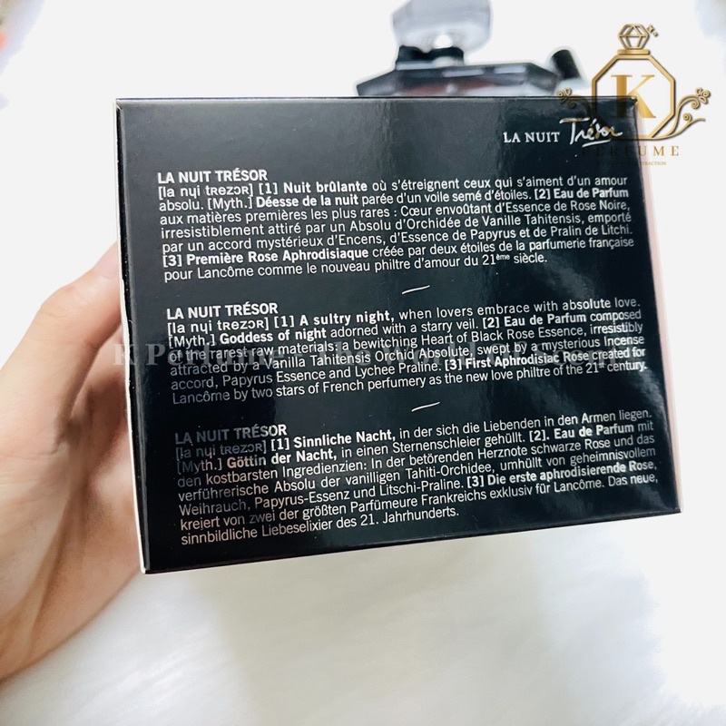[K Perfume Chính Hãng] Nước Hoa Nữ Lancome La Nuit Tresor | Thế Giới Skin Care