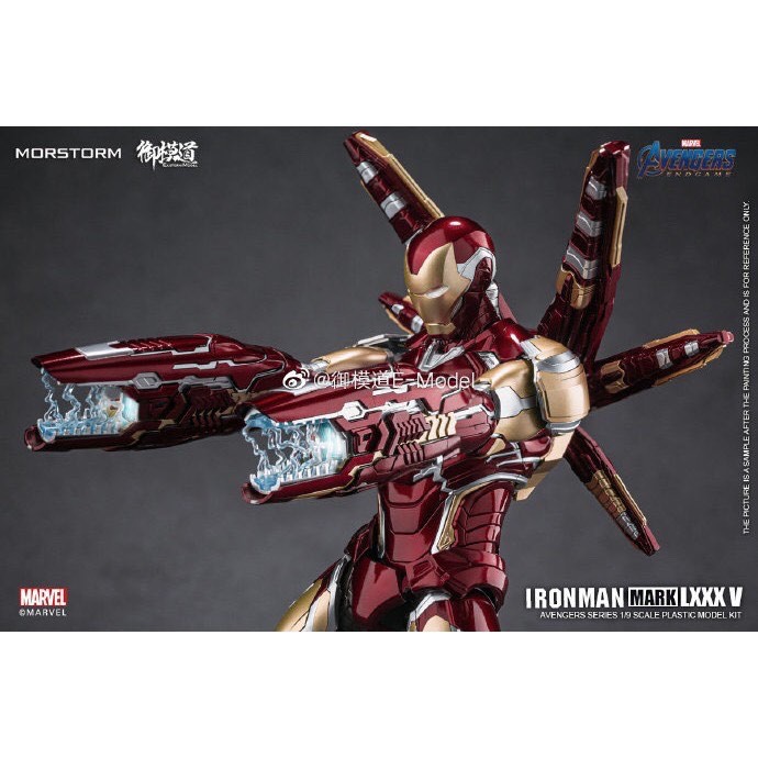 [Freeship - Hàng có sẵn] Mô hình lắp ráp sơn sẵn 1/9 Iron Man MK85, Full Recoated, mô hình lắp ráp Avengers, Mark85