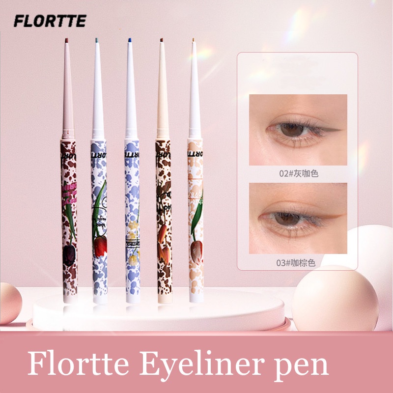 Bút kẻ mắt Flortte chống thấm nước không lem nhòe