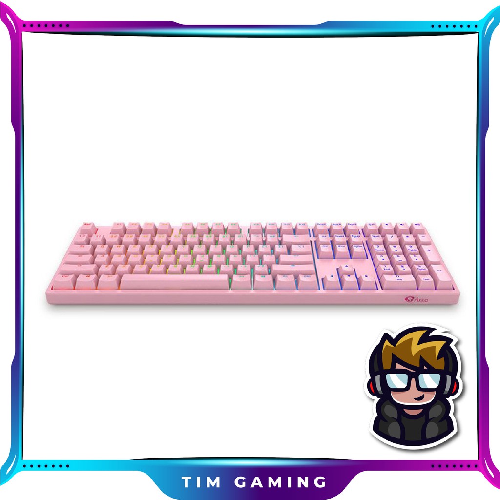Bàn phím cơ AKKO 3108S RGB PRO - PINK