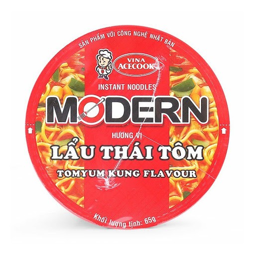 Mì ly Modern Lẩu Thái Tôm Ly 65g