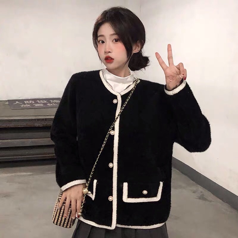 Áo Khoác len tay dài,trẻ trung, chất Len dày dặn, kiểu dáng Hàn Quốc - Hàng QC | BigBuy360 - bigbuy360.vn