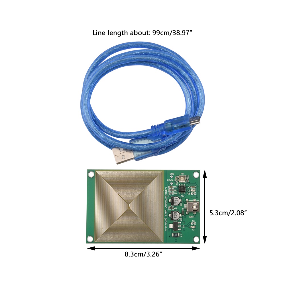 Máy phát sóng siêu âm DIYMORE Schumann fm783 với cổng USB mini