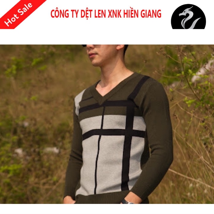 Áo Len Nam Dài Tay Cổ Tròn+ tim Thời Trang Cao Cấp Phong Cách Trẻ Trung Năng Động