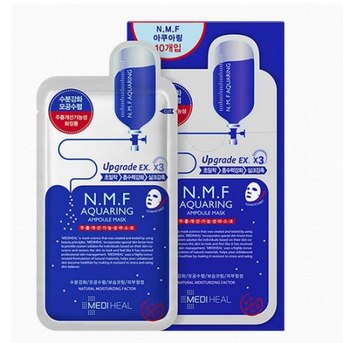 [Mã COSCOCOT4 -8% đơn 250K] Mặt Nạ Cấp Ẩm Cho Da Mediheal N.M.F Aquaring Ampoule Mask Ex 27ml - N.M.F