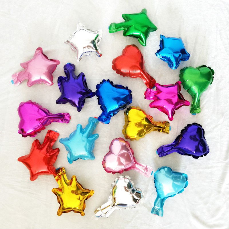 Set 50 bóng bay hình ngôi sao 5 inch dùng để trang trí tiệc cưới / sinh nhật