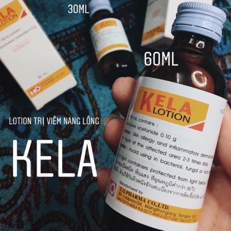 🌱 Kela Lotion Viêm Nang Lông Thái Lan 🇹🇭