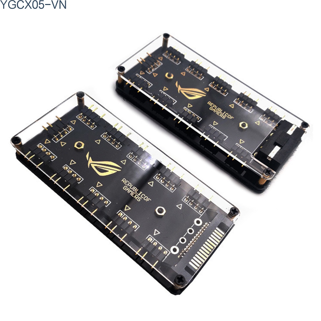 Bộ Chia Cáp Nguồn Sata 3 Pin 5v 10 Hub 3pin | BigBuy360 - bigbuy360.vn