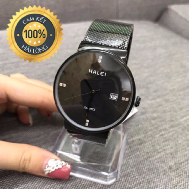Đồng hồ nam HALEI HL168 V6 dây lưới đẳng cấp sang trọng | BigBuy360 - bigbuy360.vn