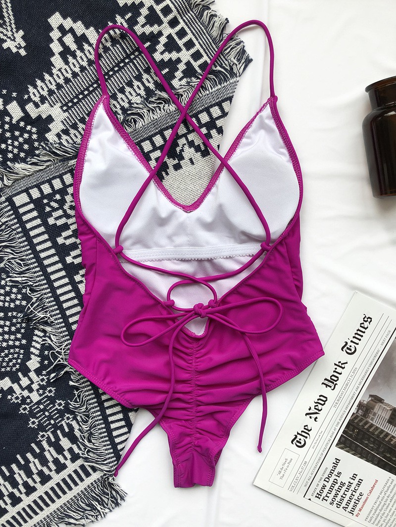 [Mã FAGREEN245 giảm 10% tối đa 30K đơn 99K] ONE PIECE Đồ Bơi Một Mảnh Màu Trơn Đơn Giản | BigBuy360 - bigbuy360.vn